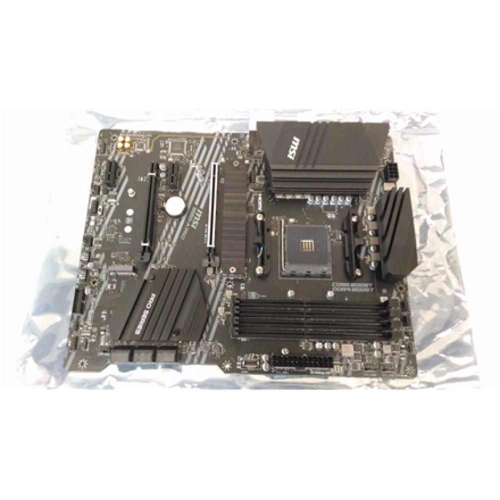 SALE OUT. MSI B550-A PRO , MSI B550-A PRO , Processor family AMD , Processor socket AM4 , DDR4 DIMM , Memory slots 4 , Supported hard disk drive interfaces SATA, M.2 , Number of SATA connectors 6 , Chipset AMD B550 , ATX , USED, REFURBISHED, WITHOUT ORIGI