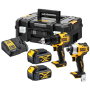 DEWALT , 18V XR Brushless Twin Kit - 2 X 4Ah , DCK2062M2T-QW