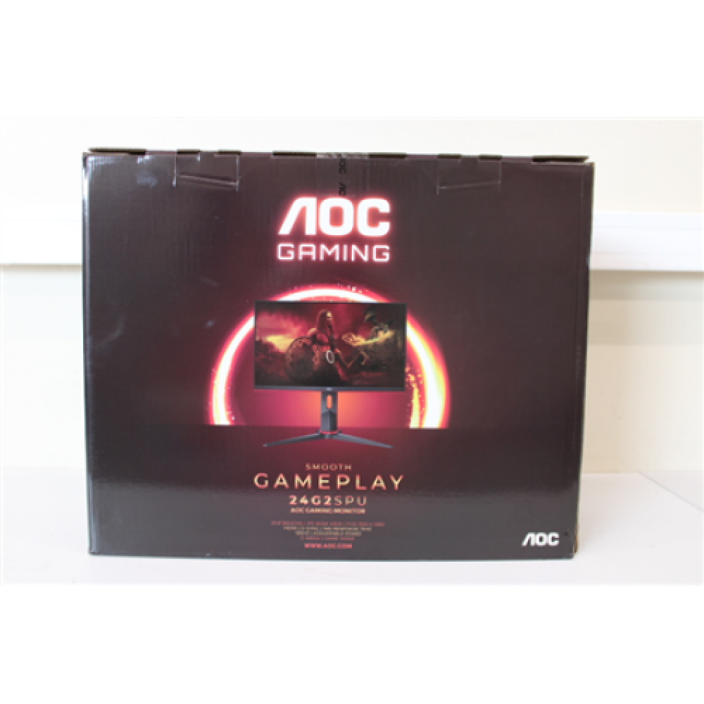SALE OUT. 24G2SPU/BK 23.8 IPS 16:9 AOC DAMAGED PACKAGING