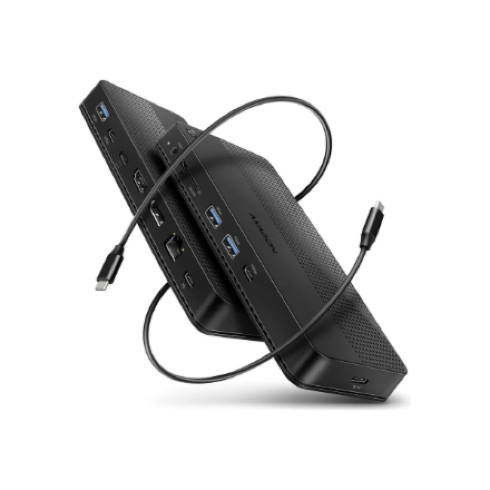 AXAGON USB4 40Gbps DUAL 4K DISPLAY 12in1 Dock , HMC-U4