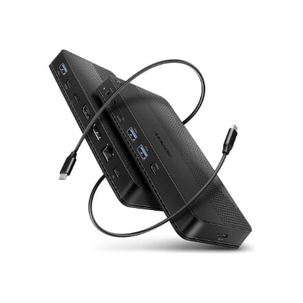 AXAGON USB4 40Gbps DUAL 4K DISPLAY 12in1 Dock , HMC-U4