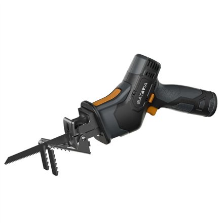 Batavia B.V. , 12V Cordless Reciprocating Saw - Fixxpack 2.0 Set (incl. 2.0Ah Battery & USB-C charging Cable)