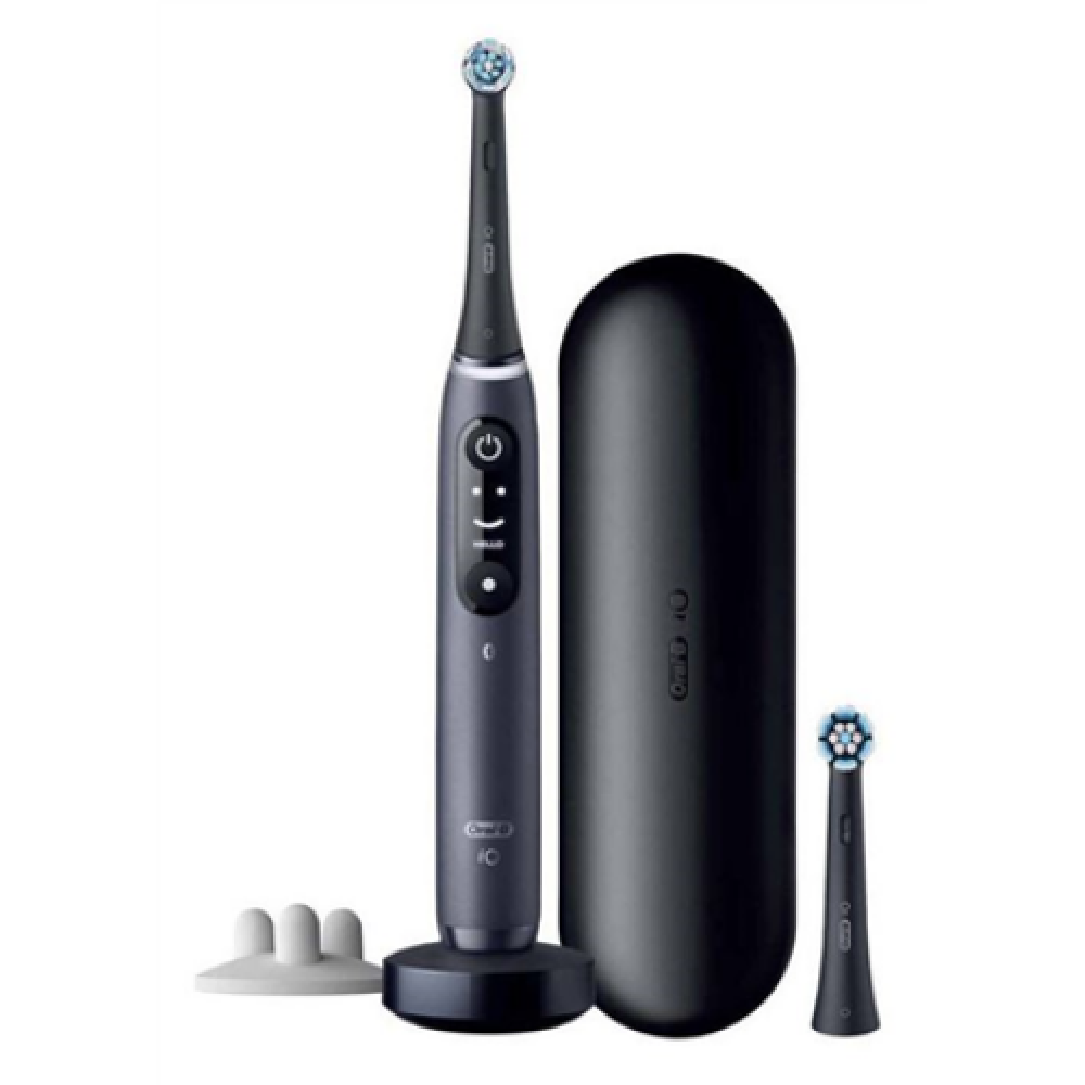 Oral-B , Electric Toothbrush , iO7s Black Onyx , Rechargeable , For adults , Number of brush heads included 2 , Number of teeth brushing modes 5 , Black