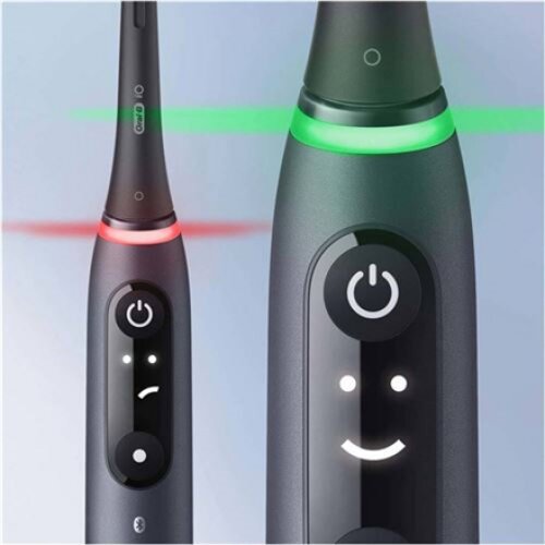 Oral-B , Electric Toothbrush , iO7s Black Onyx , Rechargeable , For adults , Number of brush heads included 2 , Number of teeth brushing modes 5 , Black