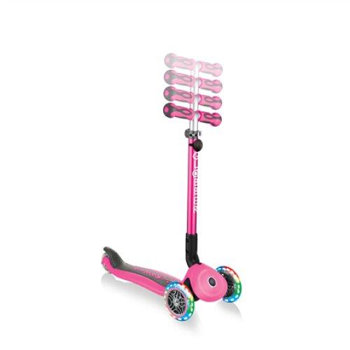 Globber , Scooter , Pink , Scooter Go Up Deluxe Lights