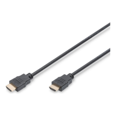 Digitus , HDMI High Speed with Ethernet Connection Cable , Black , HDMI male (type A) , HDMI male (type A) , HDMI to HDMI , 2 m