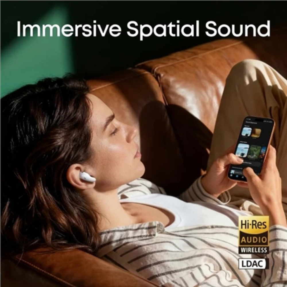 Anker Soundcore Earbuds , Liberty , Bluetooth , Semi-in-ear , Microphone , White , Noise canceling , Wireless