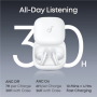 Anker Soundcore Earbuds , Liberty , Bluetooth , Semi-in-ear , Microphone , White , Noise canceling , Wireless