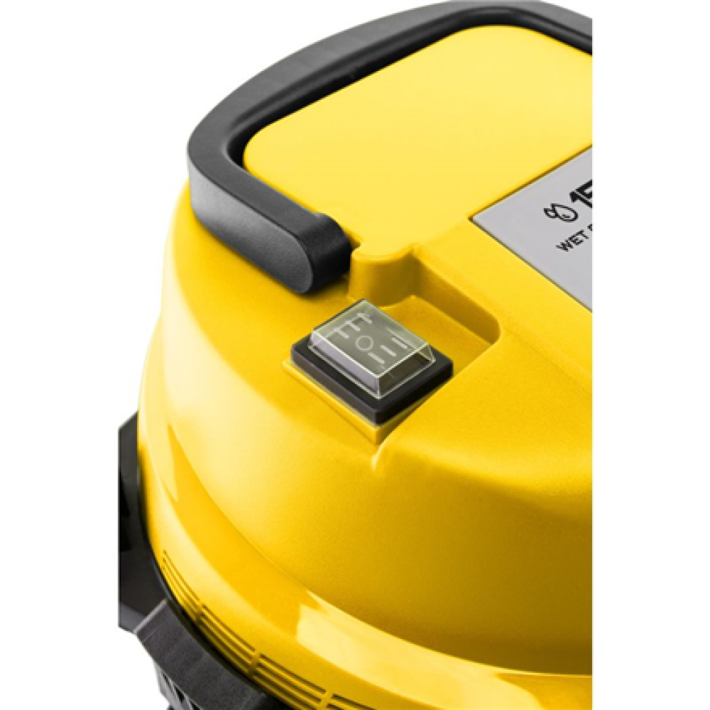 Vacuum Cleaner , Fachmann 4211 90000 , ETA Bag/Bagless , Power 1200 W , Wet suction , Black/Yellow , Dust capacity 15 L