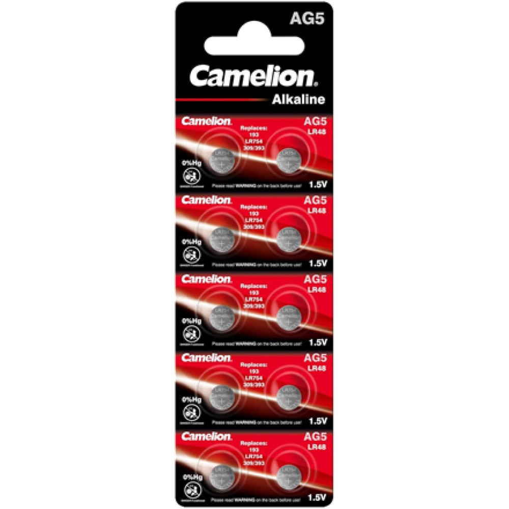 Camelion AG5/LR754/393/193 , Alkaline , 10 pc(s)