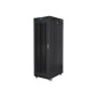 Lanberg , Rack cabinet 19 free-standing 37U/800x1000 (flat pack) with glass door lCD V2 , FF01-8037-23BL , Black