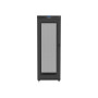 Lanberg , Rack cabinet 19 free-standing 37U/800x1000 (flat pack) with glass door lCD V2 , FF01-8037-23BL , Black