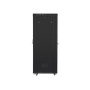 Lanberg , Rack cabinet 19 free-standing 37U/800x1000 (flat pack) with glass door lCD V2 , FF01-8037-23BL , Black