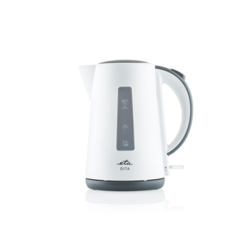 ETA , Kettle , ETA160390000 , Electric , 2200 W , 1.7 L , Plastic , 360° rotational base , White