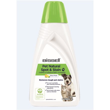 Bissell , PET Spot and Stain Portable Carpet Cleaning Solution , 1000 ml