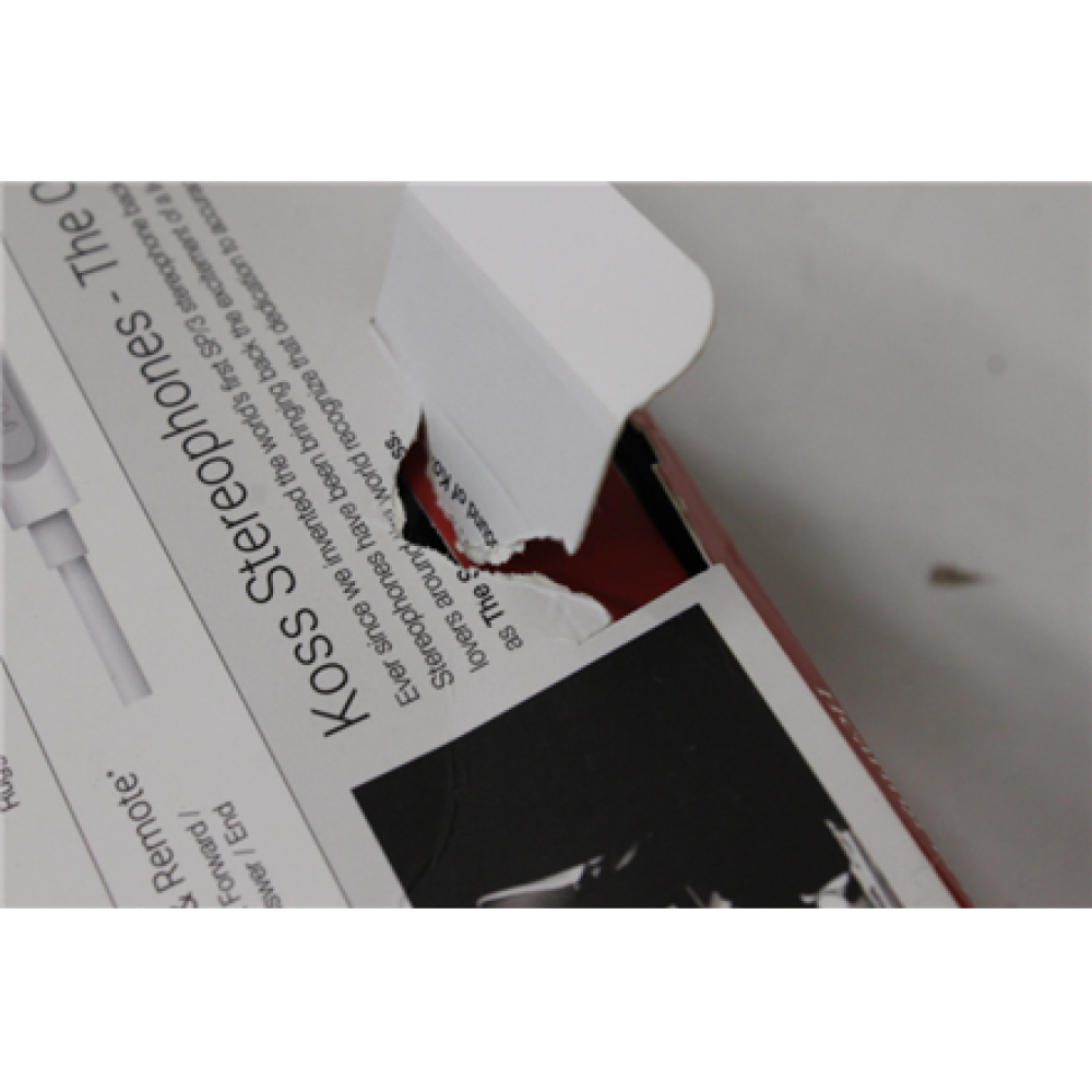 SALE OUT. Koss KPH30iW Headphones, On-Ear, Wired, Microphone, White , Koss Headphones , KPH30iW , Wired , On-Ear , Microphone , DAMAGED PACKAGING , White