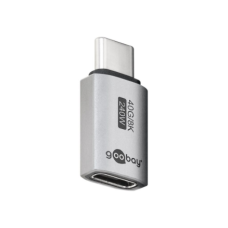 Goobay 74447 USB-C™ Adapter Straight, USB4™ , Goobay