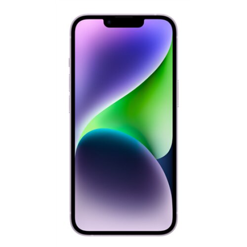 Apple , iPhone 14 , Purple , 6.1 , Super Retina XDR , 2532 x 1170 pixels , Apple , A15 Bionic , Internal RAM 4 GB , 128 GB , Dual SIM , Nano-SIM , 3G , 4G , 5G , Main camera resolution 12+12 MP , Secondary camera resolution 12 MP , iOS , 16 , 3279 mAh
