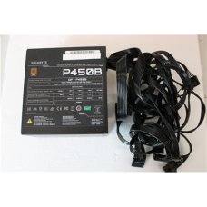 SALE OUT. Gigabyte GP-P450B , 450 W , 80 PLUS Bronze certified , REFURBISHED, WITHOUT ORIGINAL PACKAGING, MANUAL AND ACCESSORIES