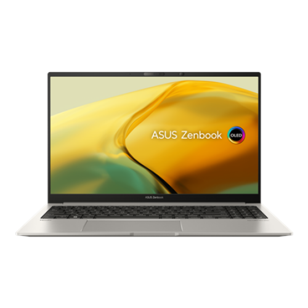 Asus Zenbook 15 OLED UM3504DA-MA339W Basalt Grey 15.6 OLED 2.8K 120 Hz 2880 x 1620 pixels Glossy AMD Ryzen 7 7735U 16 GB LPDDR5 on board SSD 1000 GB AMD Radeon Graphics Windows 11 Home 802.11ax Bluetooth version 5.3 Keyboard language English Keyboard back