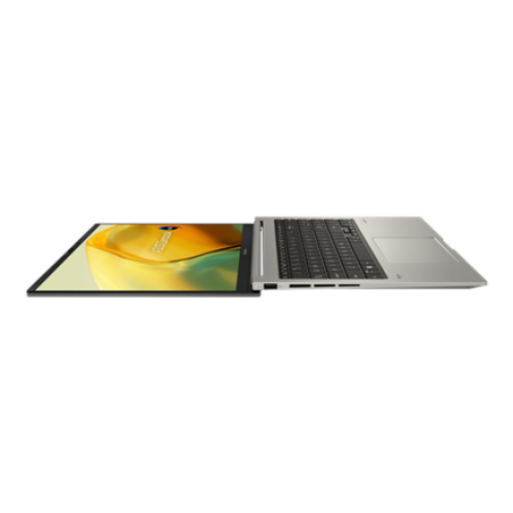 Asus Zenbook 15 OLED UM3504DA-MA339W Basalt Grey 15.6 OLED 2.8K 120 Hz 2880 x 1620 pixels Glossy AMD Ryzen 7 7735U 16 GB LPDDR5 on board SSD 1000 GB AMD Radeon Graphics Windows 11 Home 802.11ax Bluetooth version 5.3 Keyboard language English Keyboard back