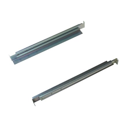 CyberPower , 4POSTRAILKIT1832 Rackmount Rail Kit , Adjustable Rails: Extend from 18.5” to 29” for proper fit with various sizing requirements; 4-Post Mounting: Secures equipment at both the front and back of the rack; Mounting Hardware: Sixteen (16) M5 x 