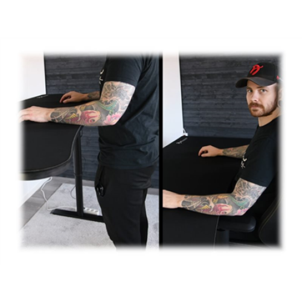 Arozzi , Gaming Desk , ARENA MOTO , Black