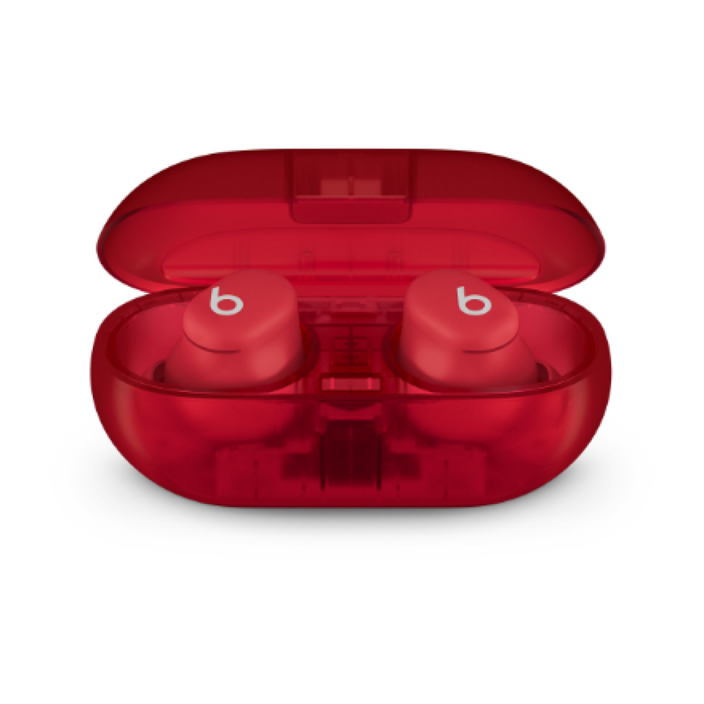 Beats Earbuds , Solo Buds , Built-in microphone , Bluetooth , Transparent Red