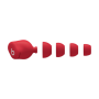 Beats Earbuds , Solo Buds , Built-in microphone , Bluetooth , Transparent Red