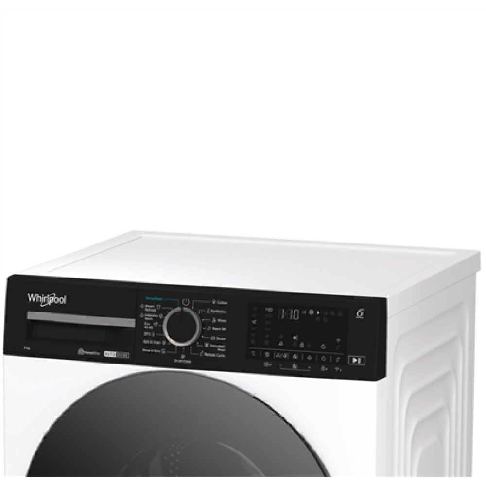 Whirlpool Washing Machine , WPM 911W ADS EE , Front loading , Energy efficiency class A , 1400 RPM , Washing capacity 9 kg , Depth 58 cm , Width 60 cm , Display , Digital , Steam function , White