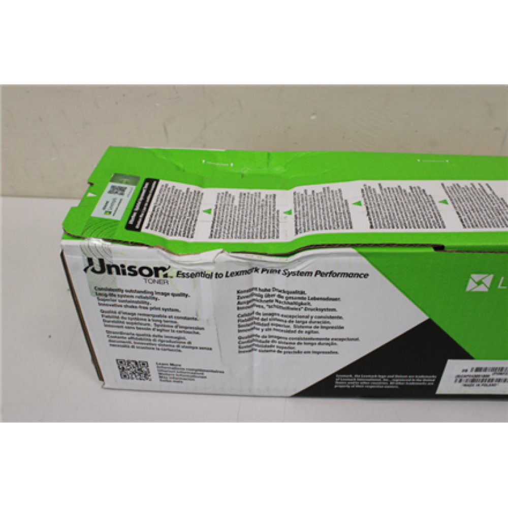 SALE OUT. Lexmark 56F2X0E Black Extra High Yield Corporate Toner Cartridge , Lexmark Extra High Yield Corporate Toner Cartridge , 56F2X0E Extra High Yield Corporate Toner Cartridge , Toner cartridge , Black , DAMAGED PACKAGING