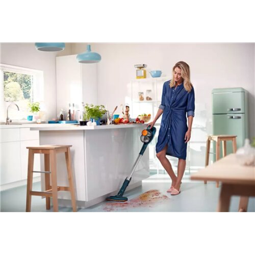 Philips Vacuum cleaner FC6724/01 Cordless operating Handstick - W 21.6 V Operating time (max) 40 min Dark bright blue Warranty 24 month(s)