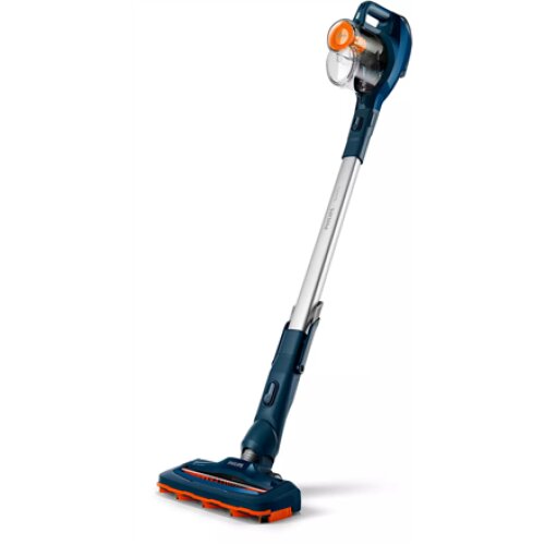 Philips Vacuum cleaner FC6724/01 Cordless operating Handstick - W 21.6 V Operating time (max) 40 min Dark bright blue Warranty 24 month(s)