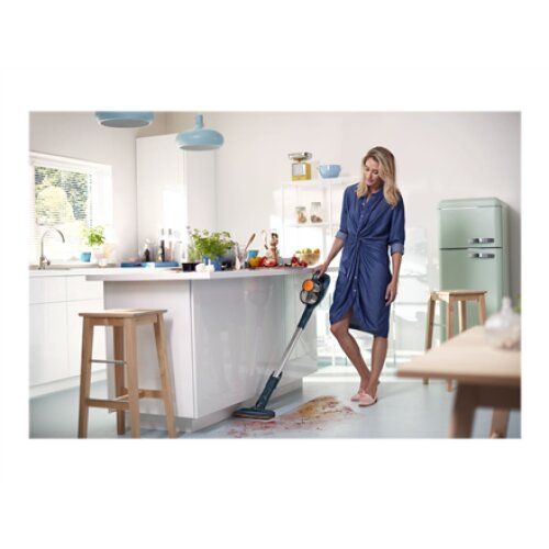 Philips Vacuum cleaner FC6724/01 Cordless operating Handstick - W 21.6 V Operating time (max) 40 min Dark bright blue Warranty 24 month(s)