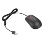 Lenovo Fingerprint Biometric USB Mouse Gen3 , Wired , USB-A , Black/Red