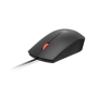 Lenovo Fingerprint Biometric USB Mouse Gen3 , Wired , USB-A , Black/Red