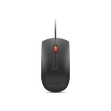 Lenovo Fingerprint Biometric USB Mouse Gen3 , Wired , USB-A , Black/Red