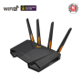 Wireless Wifi 6 AX4200 Dual Band Gigabit Router, UK , TUF-AX4200 , 802.11ax , 3603+574 Mbit/s , 10/100/1000 Mbit/s , Ethernet LAN (RJ-45) ports 4 , Mesh Support Yes , MU-MiMO Yes , 3G/4G data sharing , Antenna type External , 1 x USB 3.2 Gen 1 , 36 month(