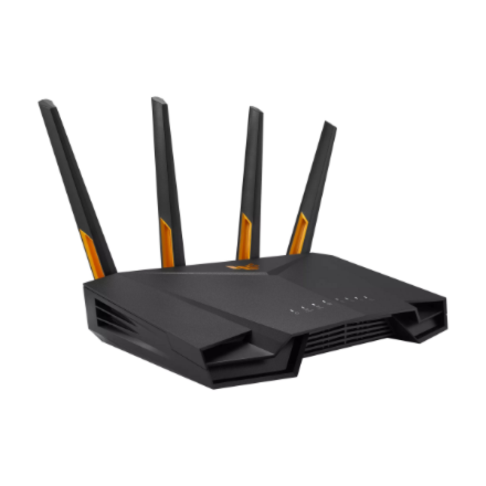 Wireless Wifi 6 AX4200 Dual Band Gigabit Router, EU and UK plug , TUF-AX4200 , 802.11ax , 3603+574 Mbit/s , 10/100/1000 Mbit/s , Ethernet LAN (RJ-45) ports 4 , Mesh Support Yes , MU-MiMO Yes , 3G/4G data sharing , Antenna type External , 1 x USB 3.2 Gen 1
