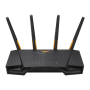 Wireless Wifi 6 AX4200 Dual Band Gigabit Router, EU and UK plug , TUF-AX4200 , 802.11ax , 3603+574 Mbit/s , 10/100/1000 Mbit/s , Ethernet LAN (RJ-45) ports 4 , Mesh Support Yes , MU-MiMO Yes , 3G/4G data sharing , Antenna type External , 1 x USB 3.2 Gen 1