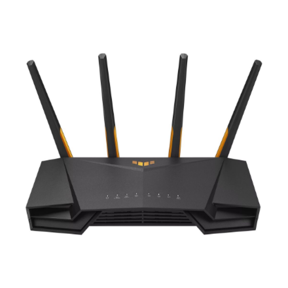 Wireless Wifi 6 AX4200 Dual Band Gigabit Router, EU and UK plug , TUF-AX4200 , 802.11ax , 3603+574 Mbit/s , 10/100/1000 Mbit/s , Ethernet LAN (RJ-45) ports 4 , Mesh Support Yes , MU-MiMO Yes , 3G/4G data sharing , Antenna type External , 1 x USB 3.2 Gen 1