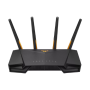 Wireless Wifi 6 AX4200 Dual Band Gigabit Router, EU and UK plug , TUF-AX4200 , 802.11ax , 3603+574 Mbit/s , 10/100/1000 Mbit/s , Ethernet LAN (RJ-45) ports 4 , Mesh Support Yes , MU-MiMO Yes , 3G/4G data sharing , Antenna type External , 1 x USB 3.2 Gen 1