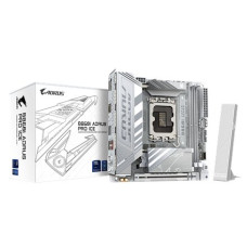 Gigabyte B860I AORUS PRO ICE , Processor family Intel , Processor socket LGA1851 , DDR5 , Supported hard disk drive interfaces SATA, M.2 , Number of SATA connectors 2