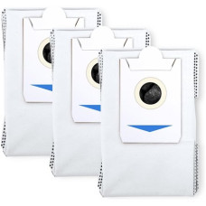 Ecovacs , Antibacterial Dust Bag for DEEBOT X2 OMNI/X5 OMNI/T30S/T30S PRO Auto-Empty Station , DDB030025 Ecovacs , Antibacterial Dust Bag for DEEBOT X2 OMNI/X5 OMNI/T30S/T30S PRO Auto-Empty Station , DDB030025