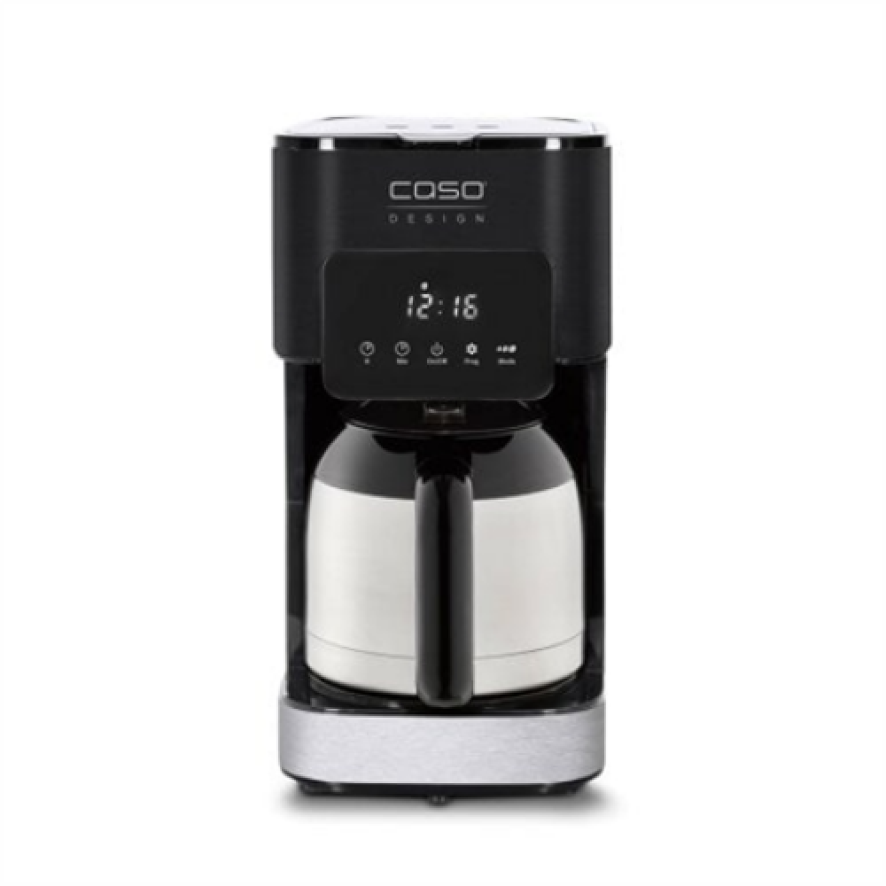 Caso Coffee Machine Coffee Taste & Style Thermo Drip, 800 W, Black/Stainless steel