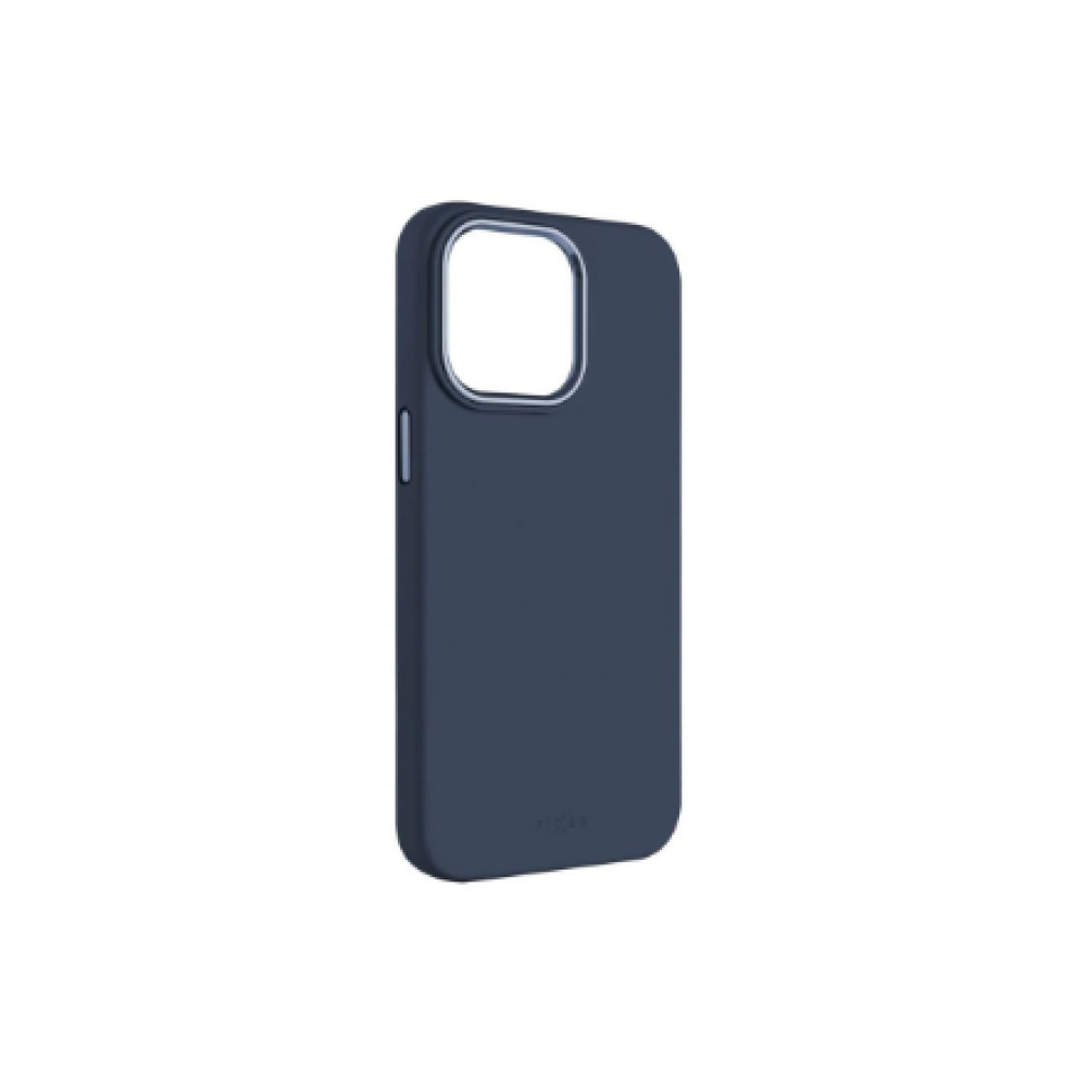 Fixed , MagFlow , Back cover , Apple , iPhone 15 Pro , Liquid silicon , Blue