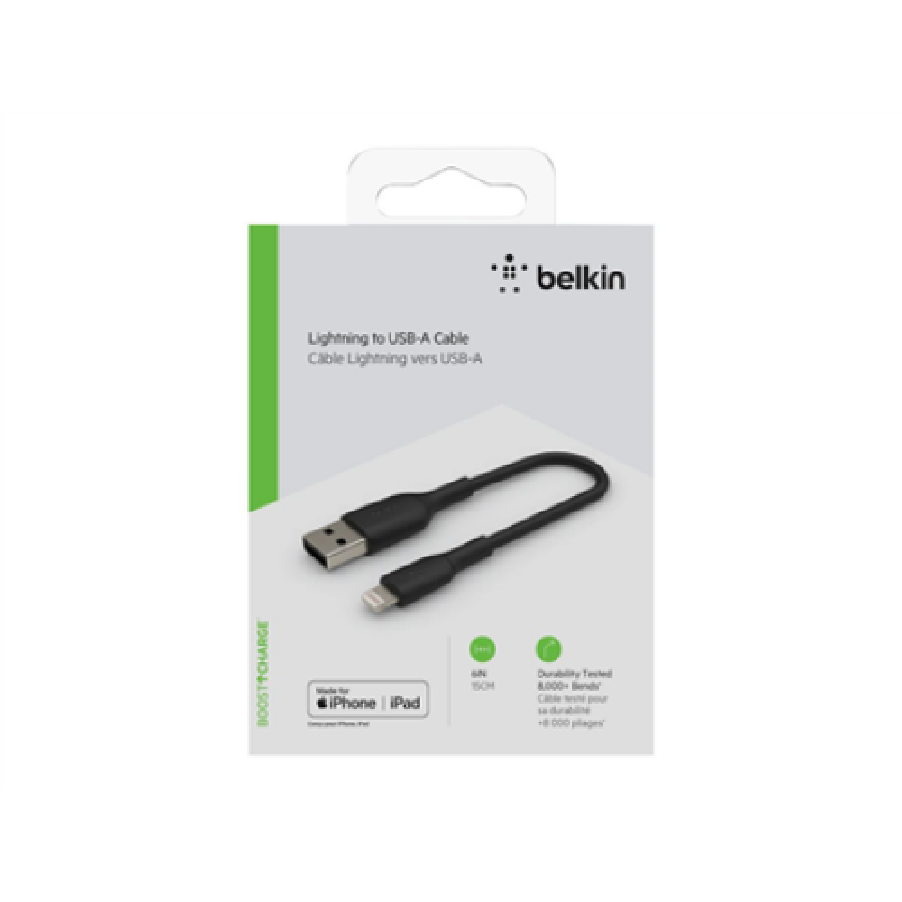 Belkin , BOOST CHARGE , Lightning to USB-A Cable
