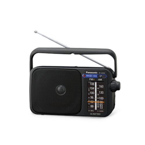 Panasonic , Portable Radio , RF-2400DEG-K , Black