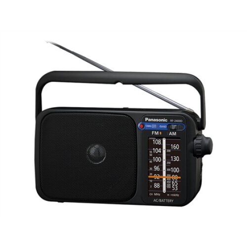 Panasonic , Portable Radio , RF-2400DEG-K , Black
