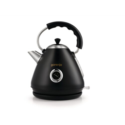 Gorenje , Kettle , K17CLBK , Electric , 2200 W , 1.7 L , Plastic/Metal , 360° rotational base , Black